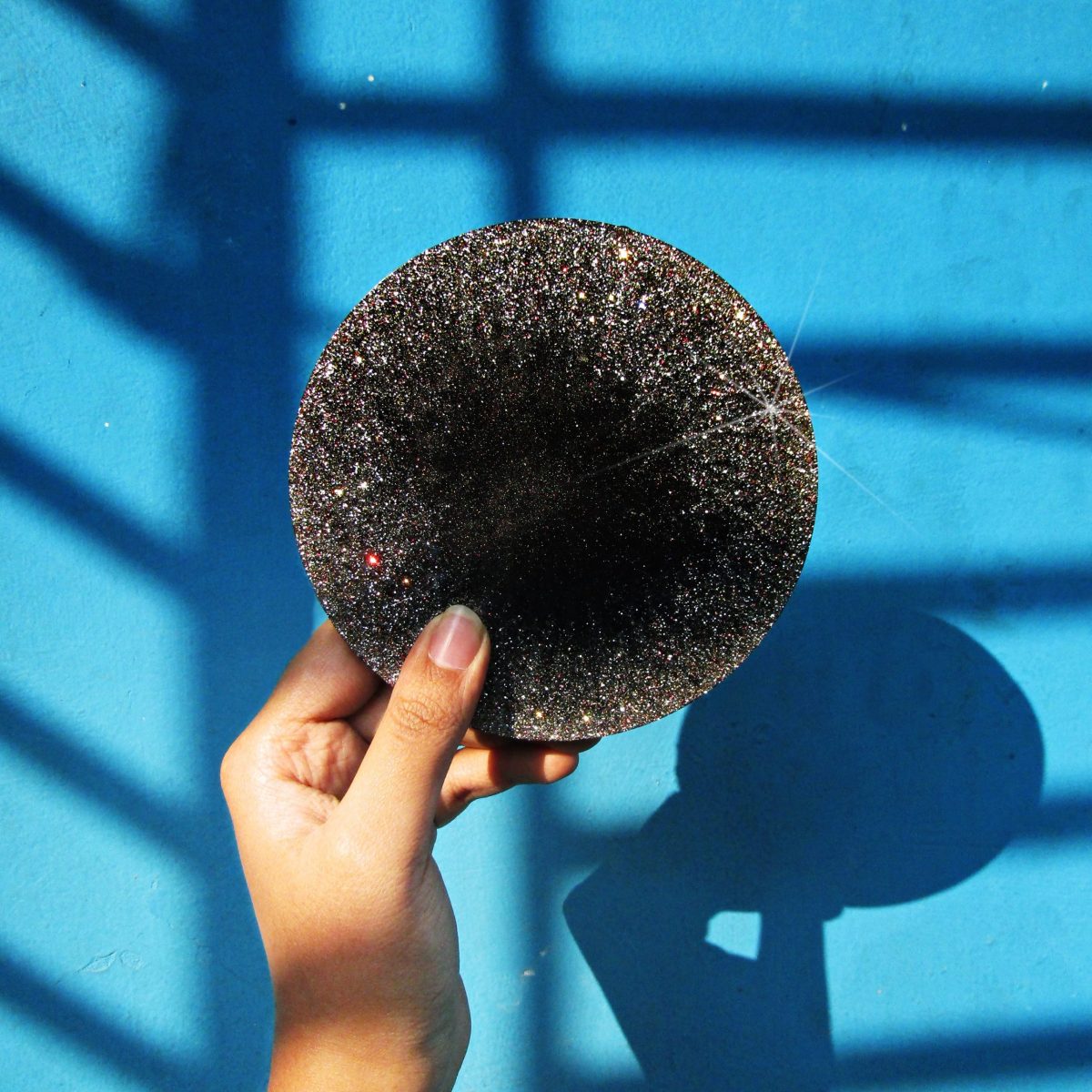 The Sparkle Handmade Resin Coaster Set