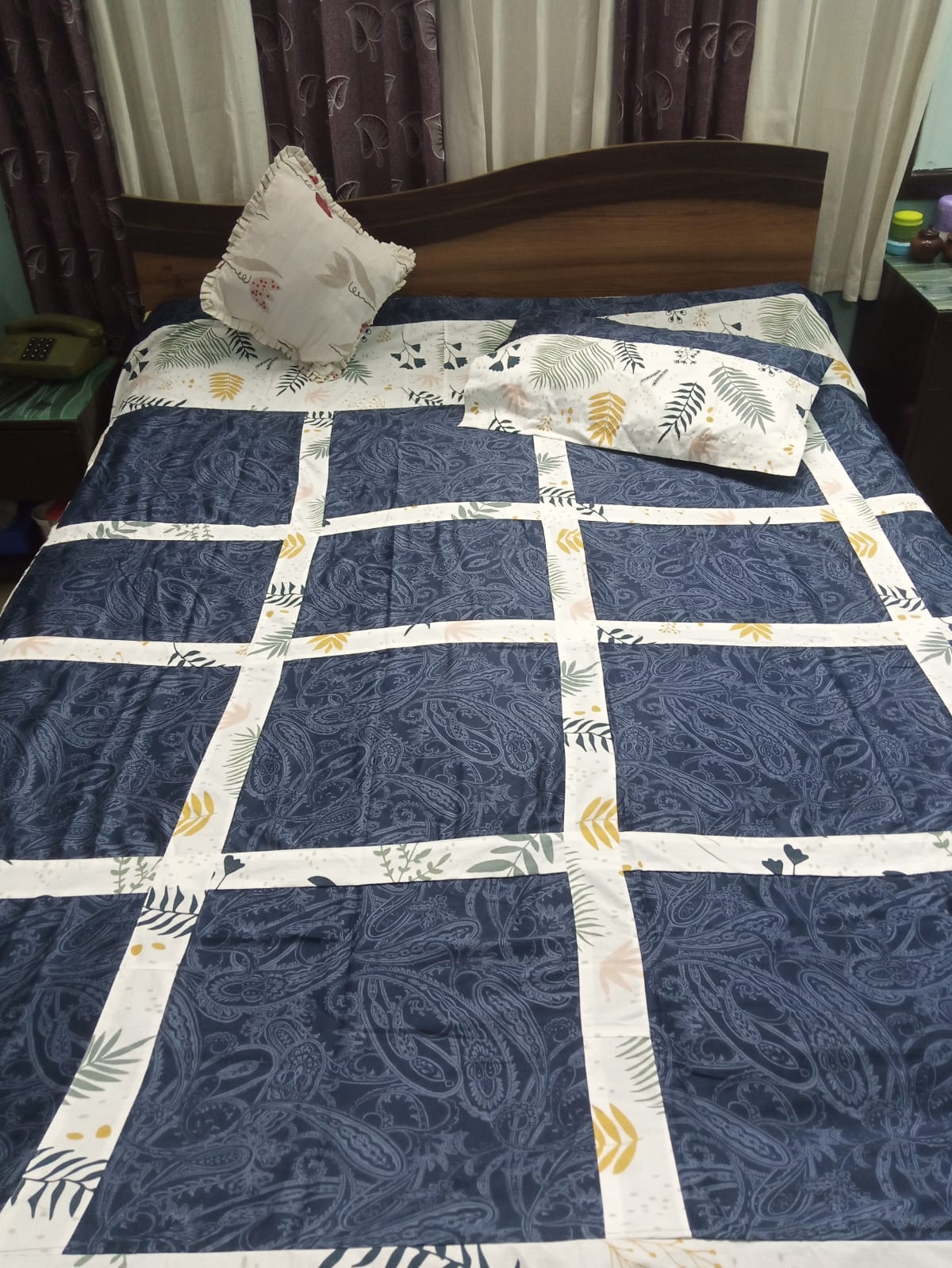 Bed Sheet with Pillow Cover Beshi Deshi