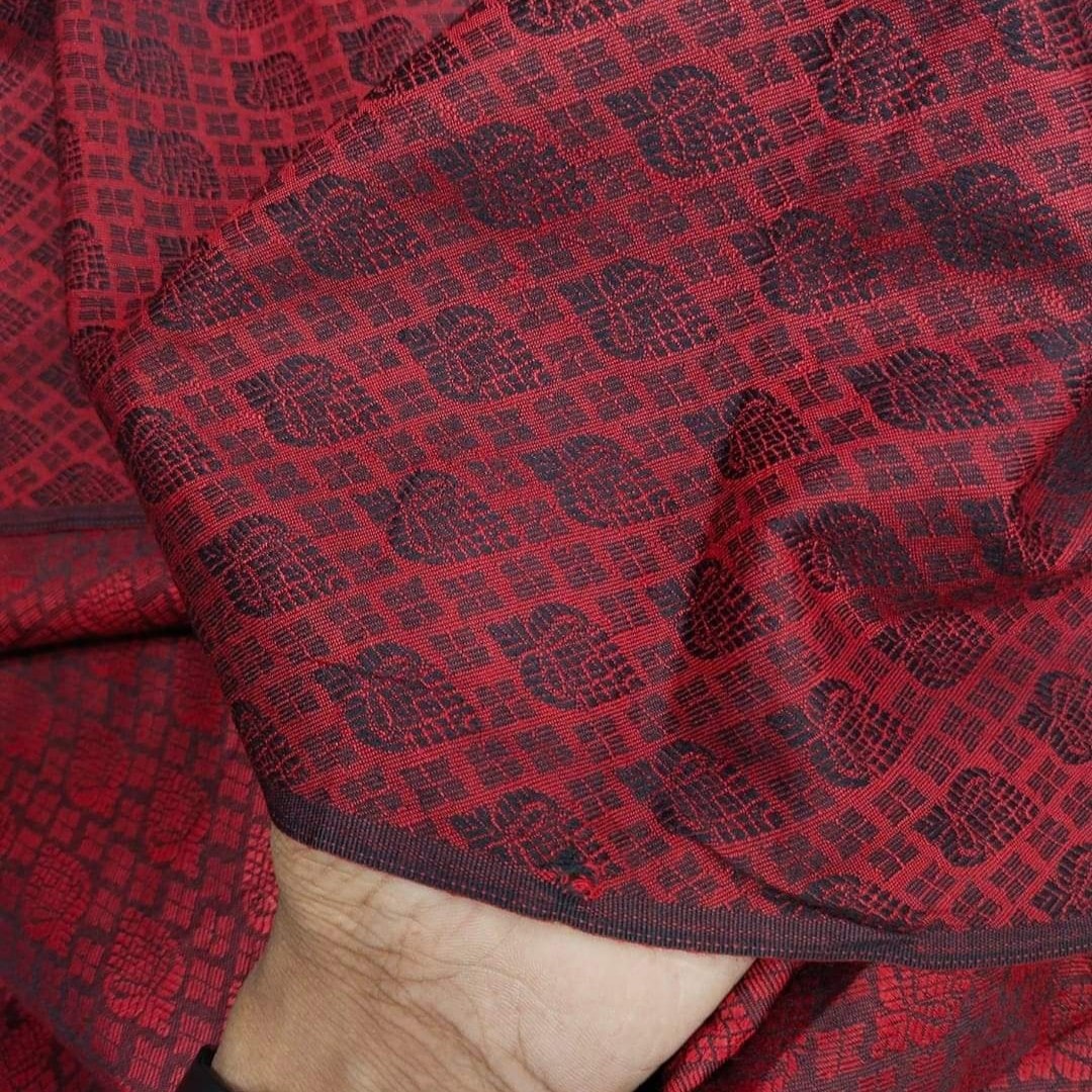 277005777_2500612503420144_2672898958265367830_n Exclusive Design Khadi Saree