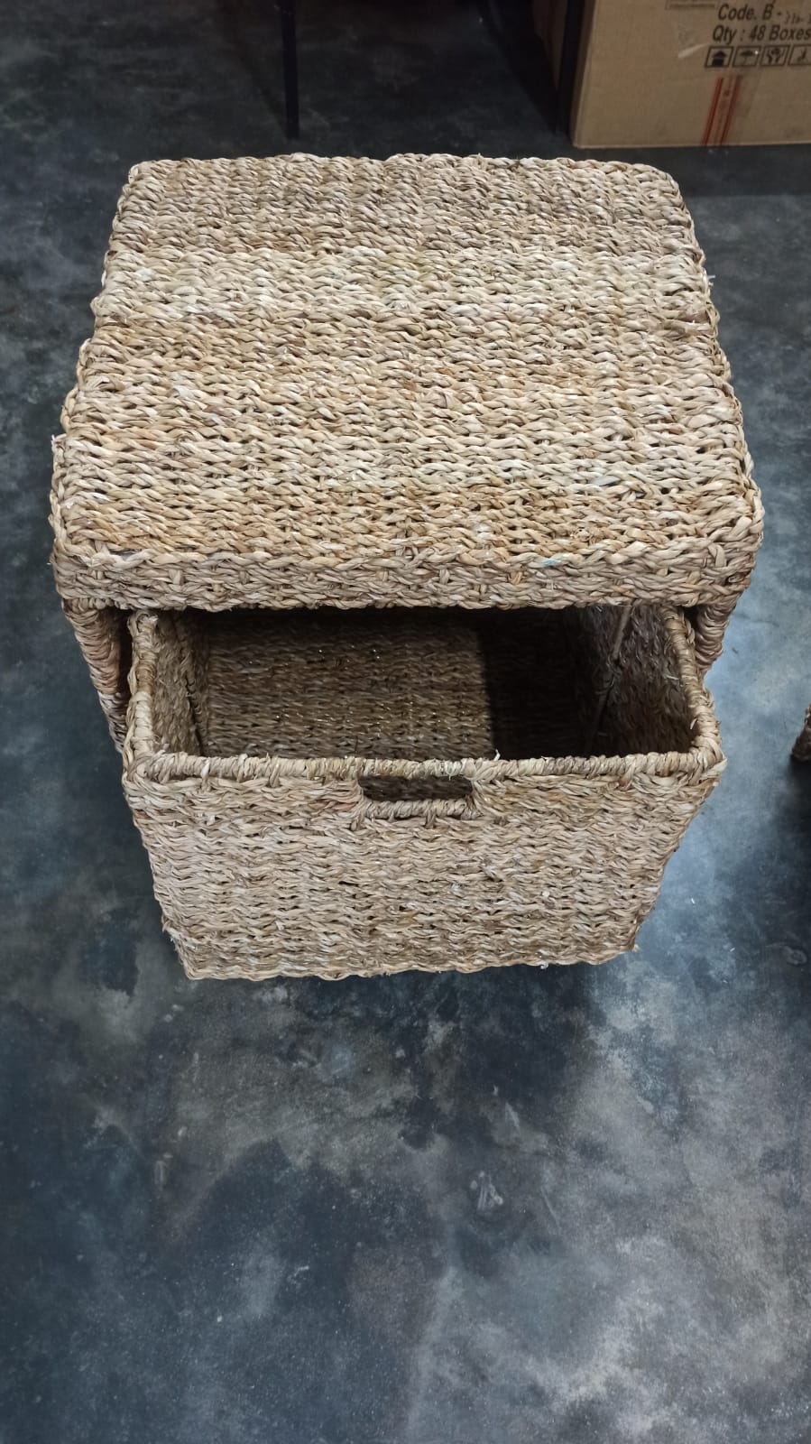 WhatsApp Image 2022-03-10 at 3.46.33 PM Seater with Laundry Basket