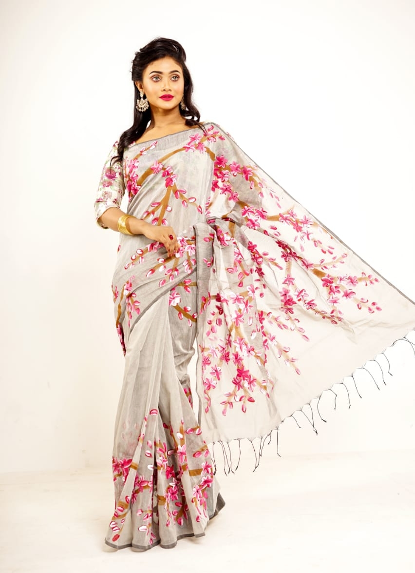 WhatsApp Image 2022-03-22 at 3.47.48 PM Half Silk Saree