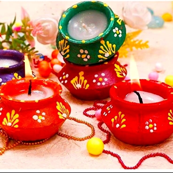 WhatsApp Image 2022-03-29 at 3.53.33 PM (1) Terracotta Matka Candles Combo