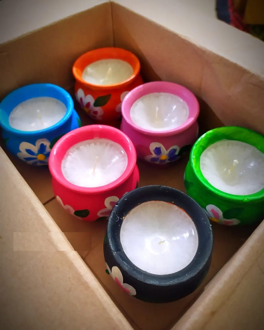 WhatsApp Image 2022-03-29 at 3.53.37 PM (1) Terracotta Matka Candles Combo