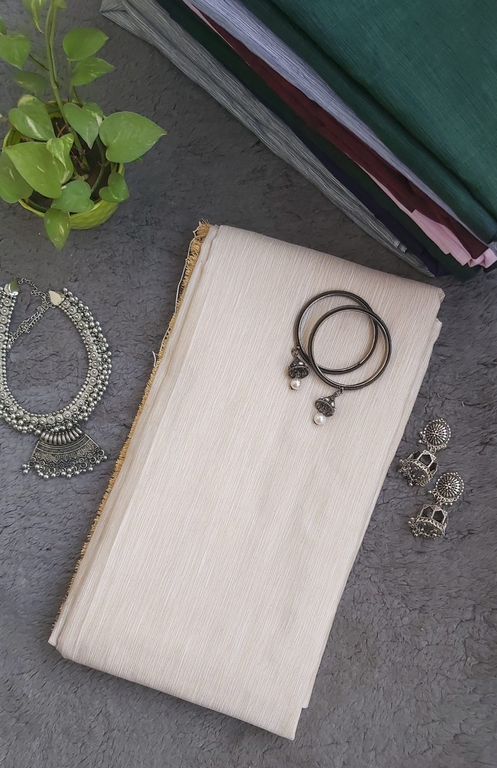 WhatsApp Image 2022-03-31 at 5.25.25 PM Handmade Khadi Saree