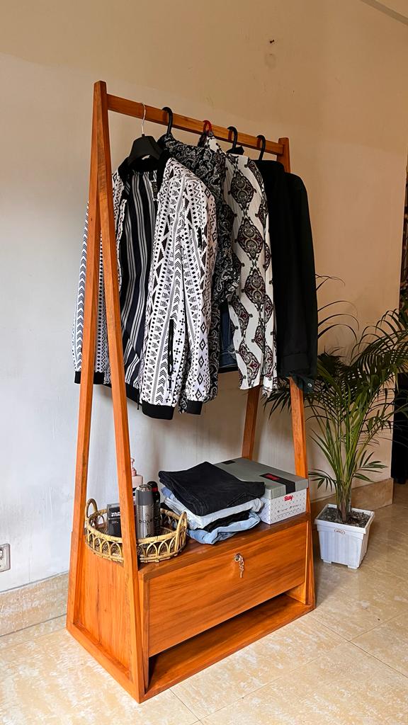 IMG-20220516-WA0014 Cloths Stand with Drawer