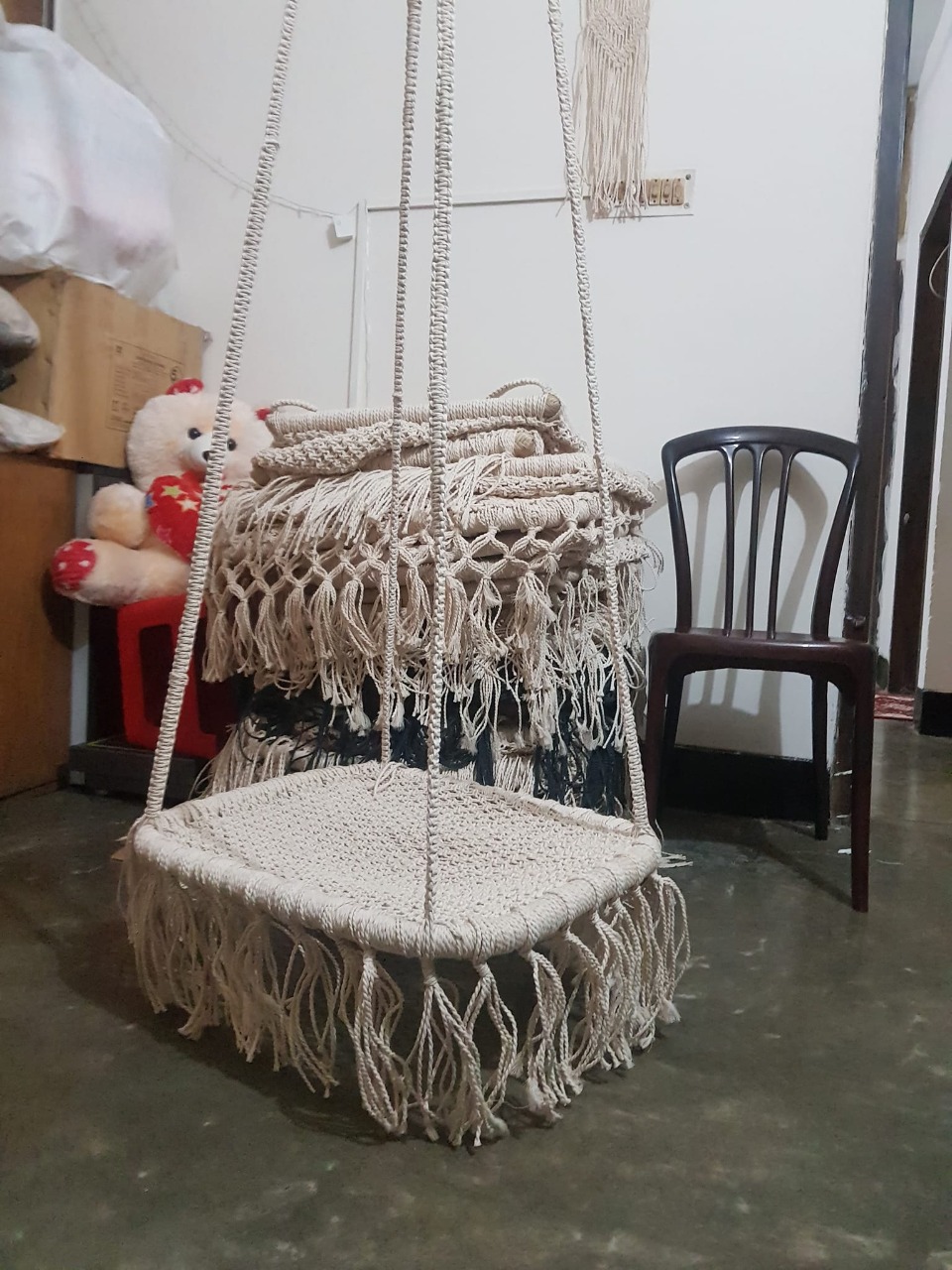 WhatsApp Image 2022-05-22 at 1.29.51 PM Single Squire Frame Swing Chair