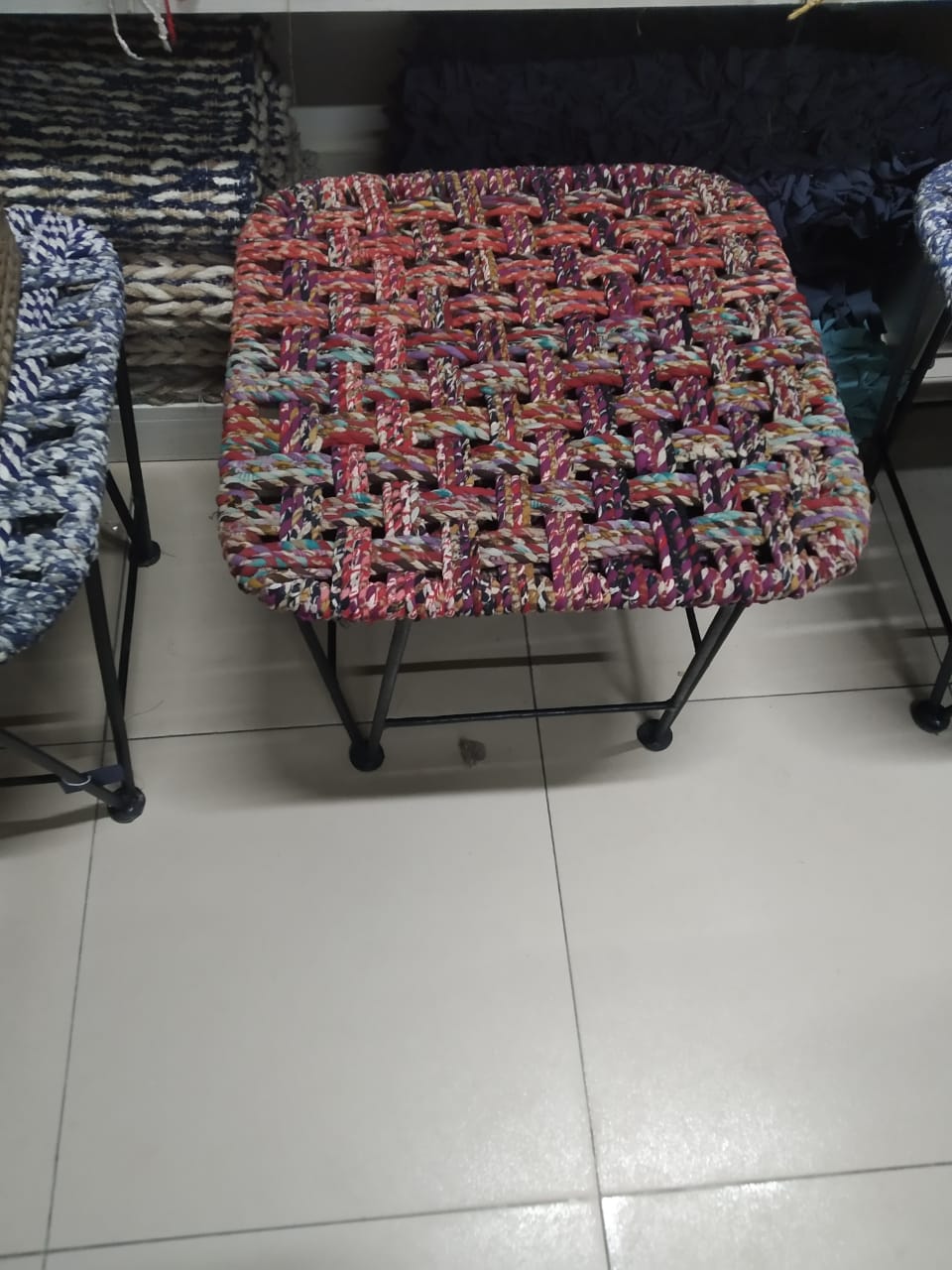 WhatsApp Image 2022-06-20 at 10.25.55 PM Recycled Saree Iron (Stool/Seat)