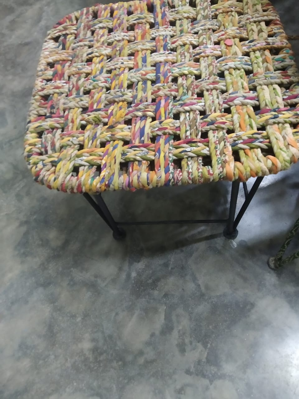 WhatsApp Image 2022-06-20 at 10.25.59 PM Recycled Saree Iron (Stool/Seat)