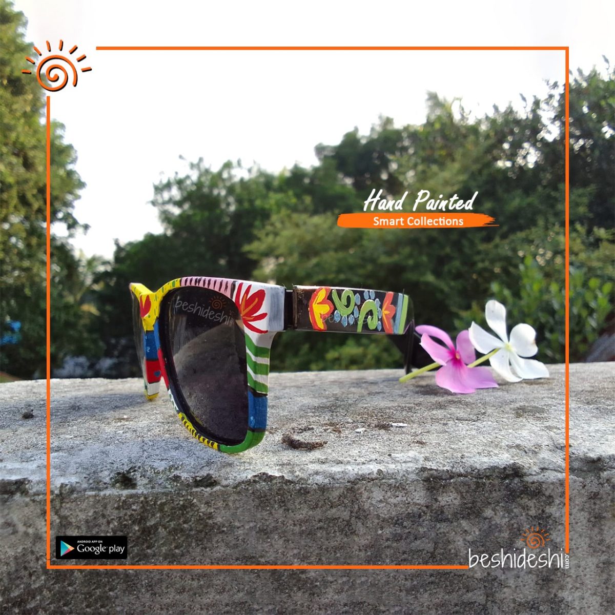 Hand Painted Sunglass