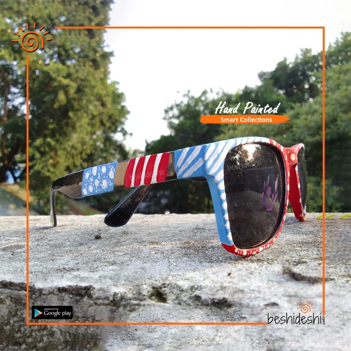 Hand Painted Sunglass