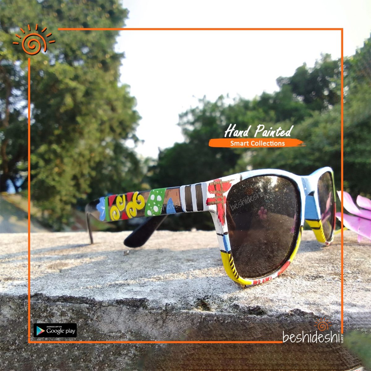 Hand Painted Sunglass