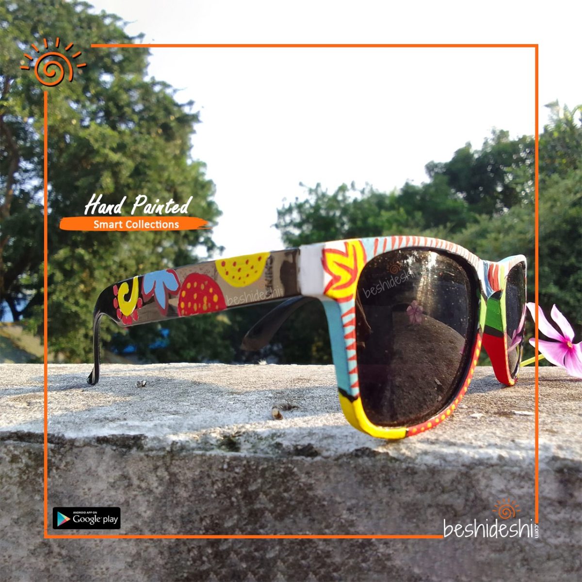 Hand Painted Sunglass