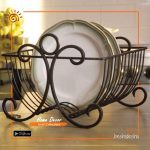 Victorian Plate Stand (Black)