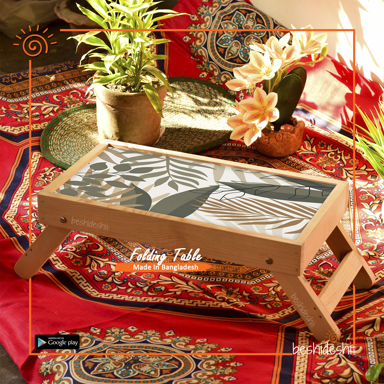 11 Exclusive Wooden Folding Laptop Table