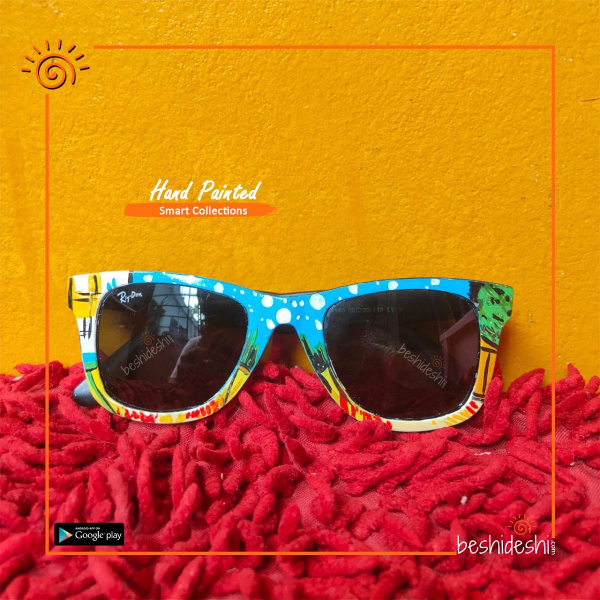 Hand Painted Sunglass