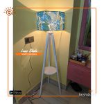 Floor Lamp With Colorful Shade
