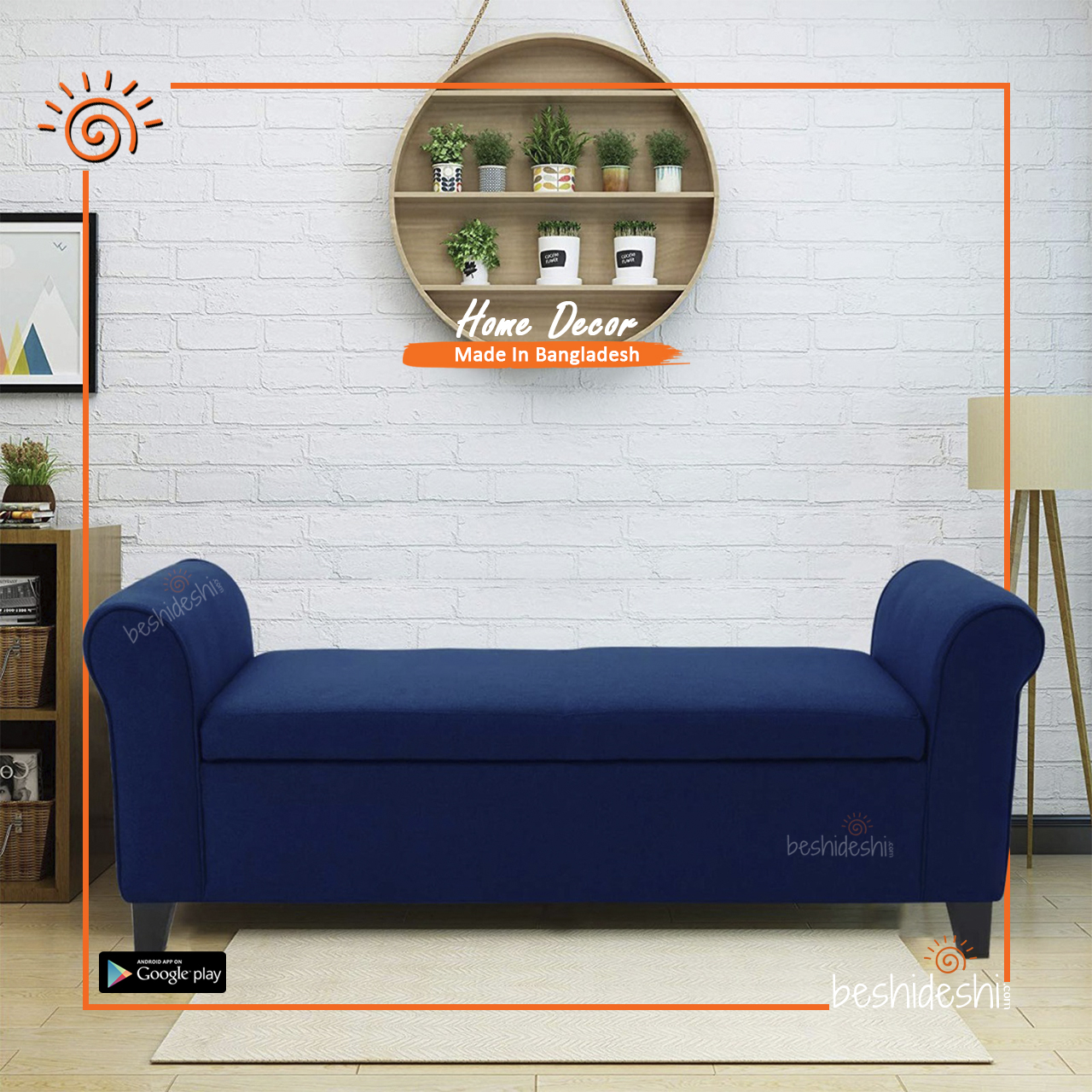 23 Divan With Storage Facility/Modern Sofa