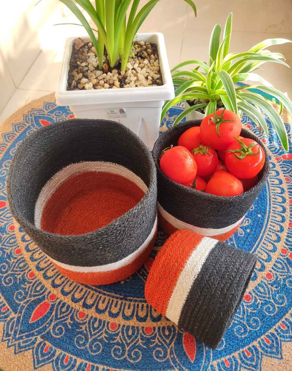 Jute Planter Cover/ Basket