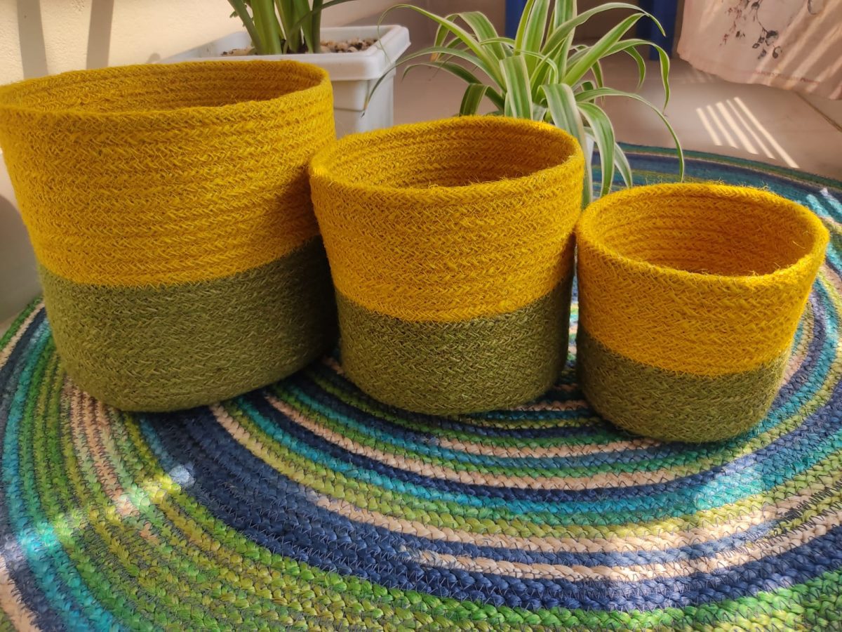 Jute Planter Cover/ Basket