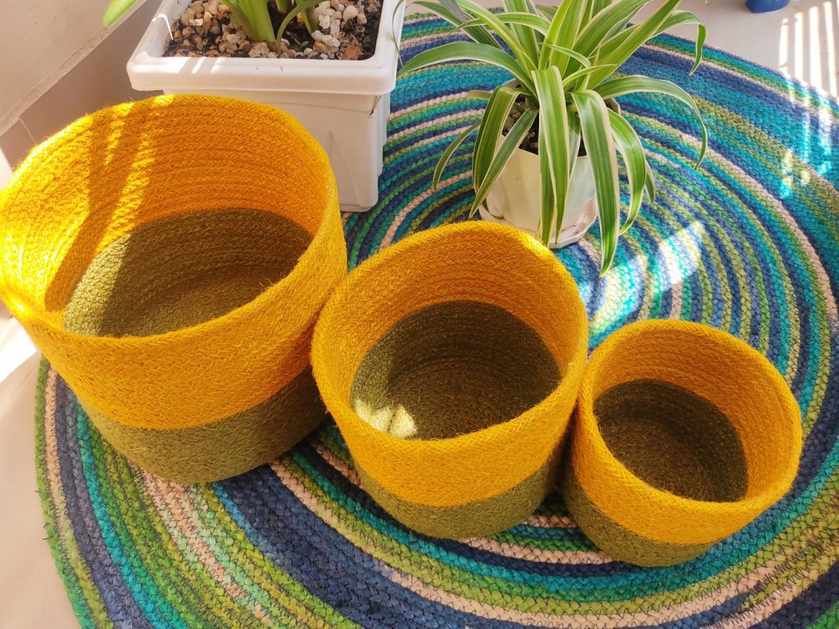 Jute Planter Cover/ Basket