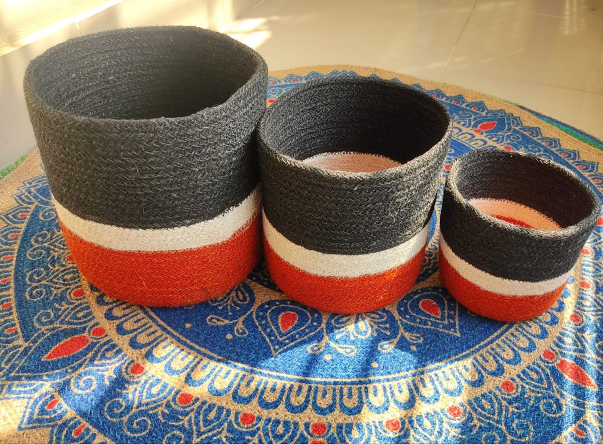 Jute Planter Cover/ Basket