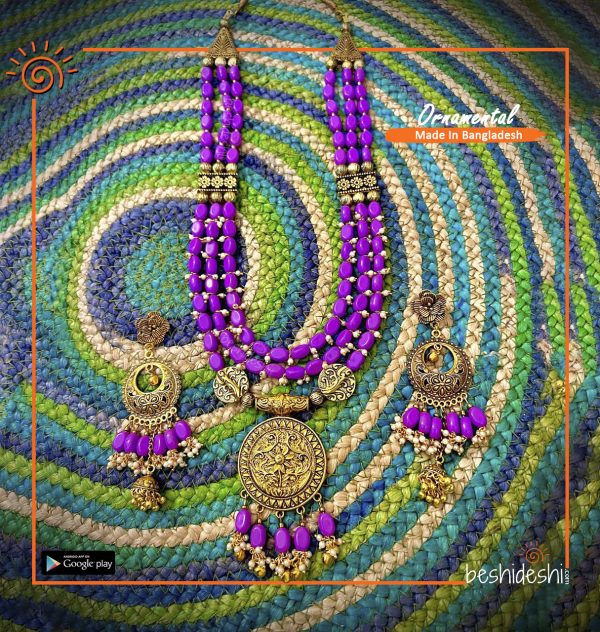 Antique With Stone Jewelry Set