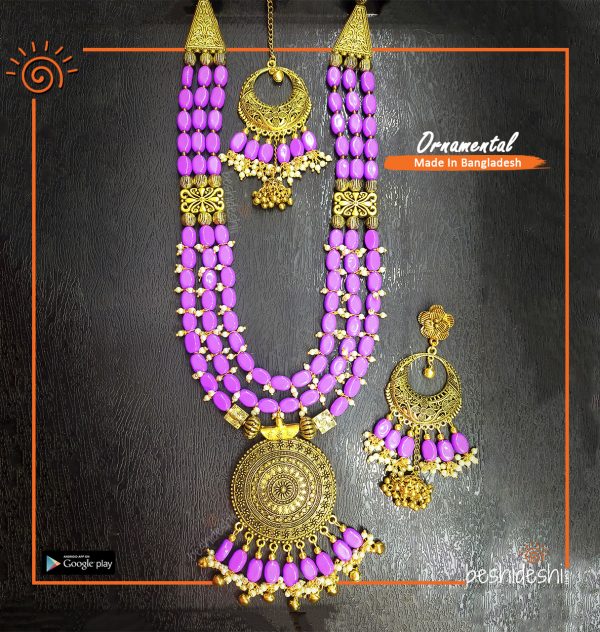 Antique With Stone Jewelry Set