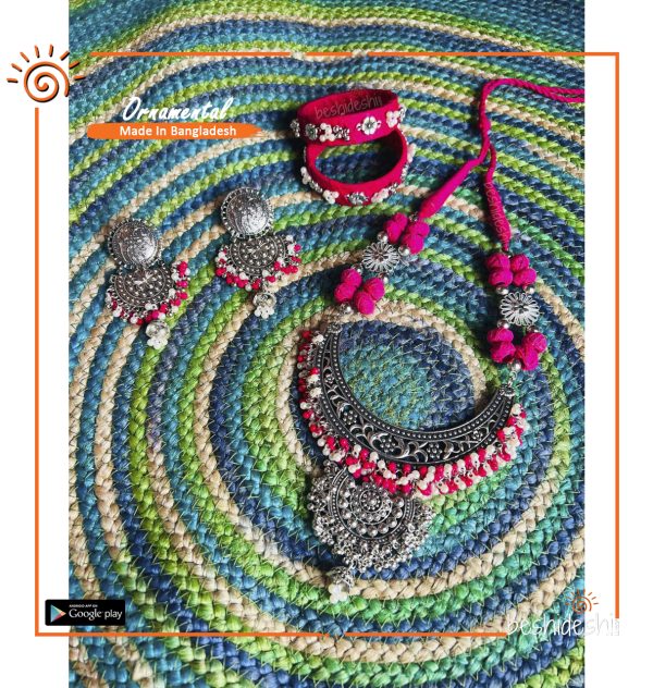 Oxidize Hand Made Jewelry Set