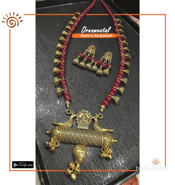 Antique Hand Made Jewelry Set