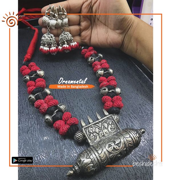 Oxidize Hand Made Jewelry Set