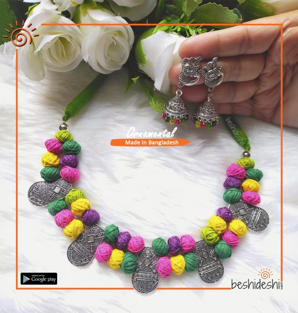 Oxidize Hand Made Jewelry Set