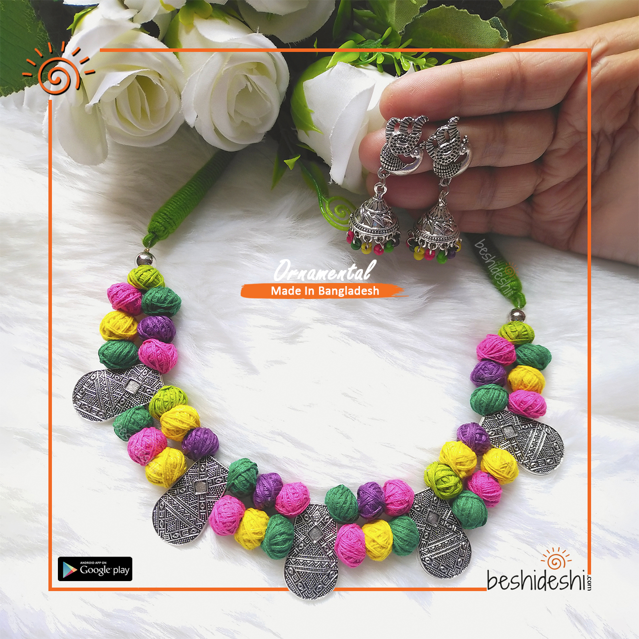 70 Oxidize Hand Made Jewelry Set