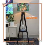 Floor Lamp With Colorful Shade