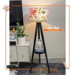 Floor Lamp With Colorful Shade