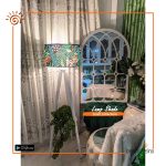 Floor Lamp With Colorful Shade