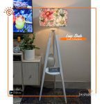 Floor Lamp With Colorful Shade