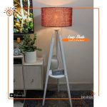 Floor Lamp With Colorful Shade