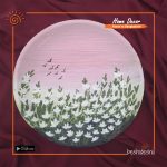 Areca Leaf Painting Plate