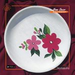 Areca Leaf Painting Plate