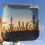 Areca Leaf Painting Plate