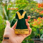 The Age khan School Fridge Magnet