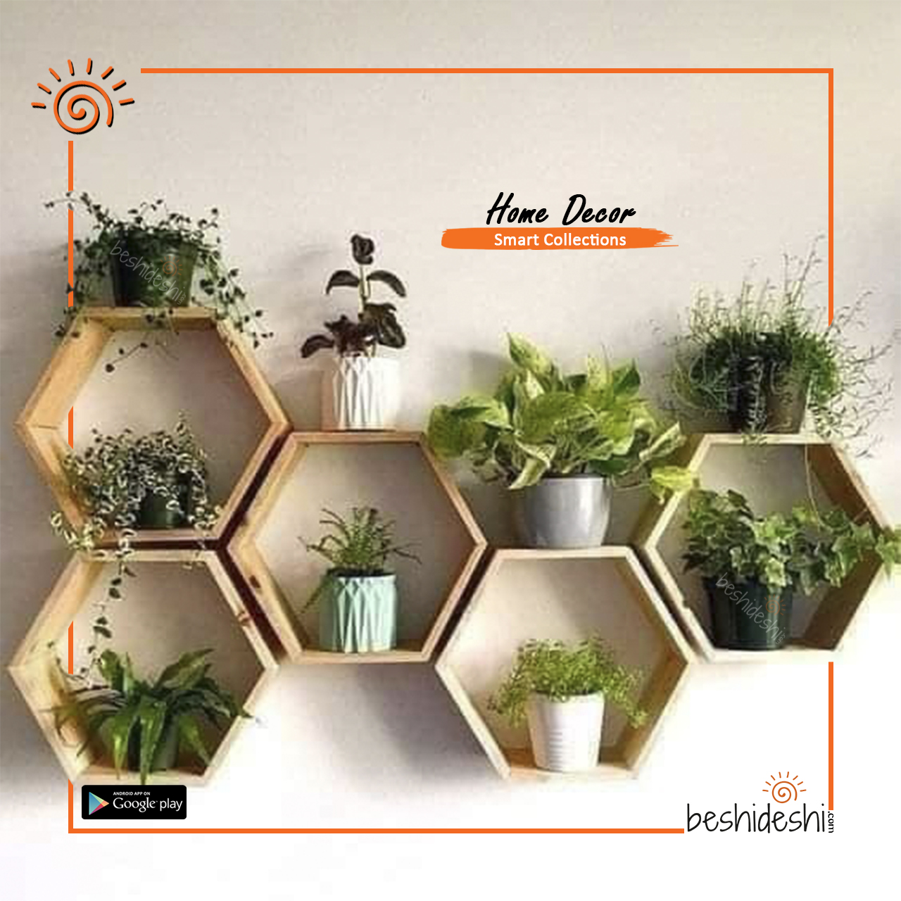 01 Hexagon Shelf