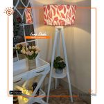 Floor Lamp With Colorful Shade