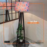 Floor Lamp With Colorful Shade