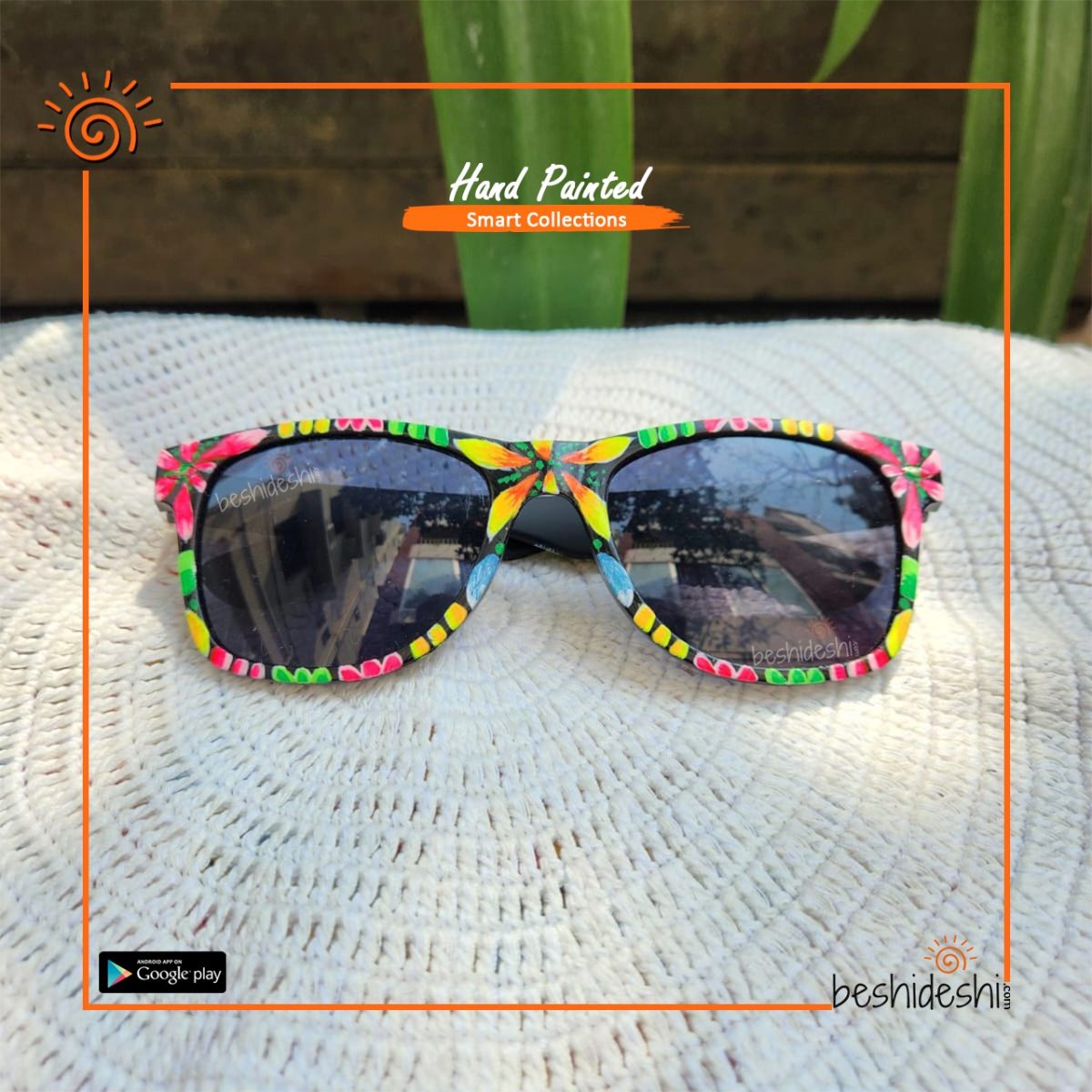 Hand Painted Sunglass