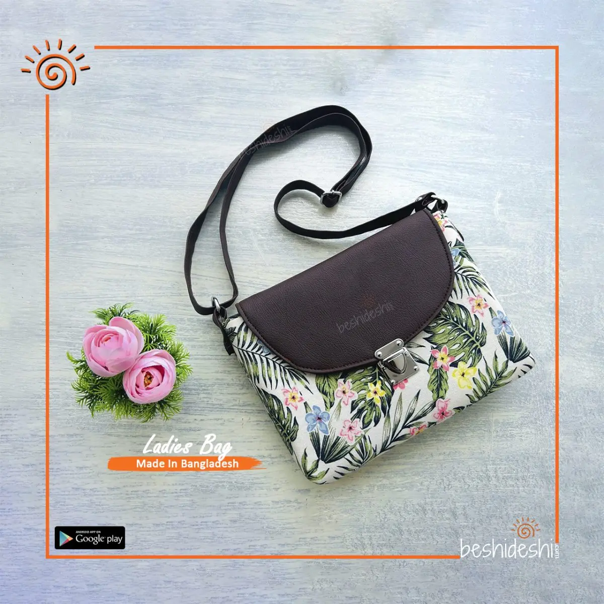 Sandra Lock Crossbody Bag