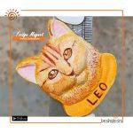 Leo Cat Fridge Magnet
