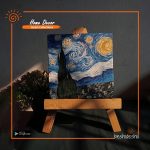 Hand Painted Mini Canvas With Stand