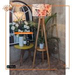 Floor Lamp With Colorful Shade