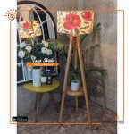 Floor Lamp With Colorful Shade